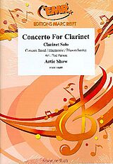 Artie (Arthur Jacob Arshawsky) Shaw Notenblätter Concerto For Clarinet