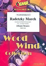Johann (Vater) Strauss Notenblätter Radetzky-Marschfür 4 Holzbläser