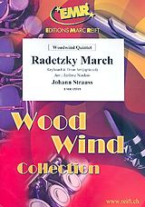 Johann (Vater) Strauss Notenblätter Radetzky-Marsch für 5 Holzbläser