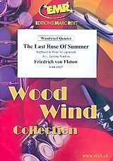Friedrich Freiherr von Flotow Notenblätter The Last Rose Of Summer für 5 Holzbläser