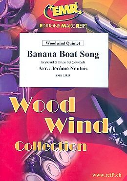  Notenblätter Banana Boat Song für 5 Holzbläser