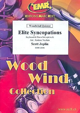 Scott Joplin Notenblätter Elite Syncopations für 5 Holzbläser