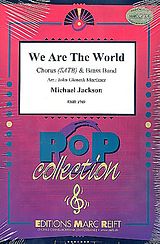 Michael Jackson Notenblätter We Are The World für gem Chor und