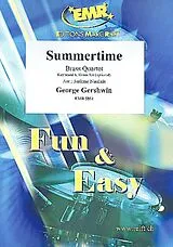 George Gershwin Notenblätter Summertime für 4 Blechbläser