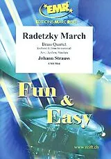 Johann (Vater) Strauss Notenblätter Radetzky-Marschfür 4 Blechbläser