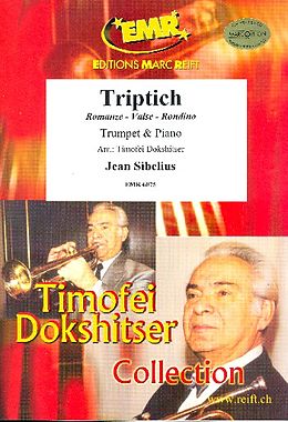 Jean Sibelius Notenblätter Triptich