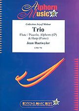 Jean Daetwyler Notenblätter Trio (Alphorn in Gb) für Flöte (Piccolo)