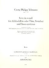 Georg Philipp Telemann Notenblätter Suite a-Moll TWV 55,a2 für