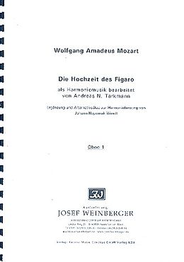 Wolfgang Amadeus Mozart Notenblätter Die Hochzeit des Figaro - Ergänzungen und Alternativsätze zur