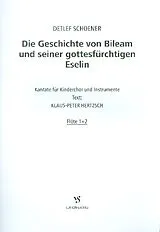 Detlef Schoener Notenblätter Die Geschichte von Bileam und seiner gottesfürchtigen Eselin