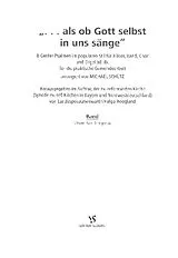  Notenblätter Als ob Gott selbst in uns sänge