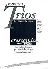  Notenblätter Volkslied Trios