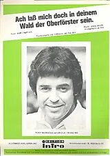 Jack (Nussbaum, Horst) White Notenblätter Ach lass mich doch in deinem Wald der Oberförster sein