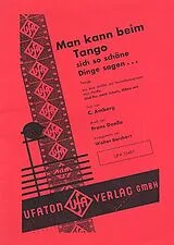 Franz Doelle Notenblätter Man kann beim Tango sich so schöne Dinge sagen