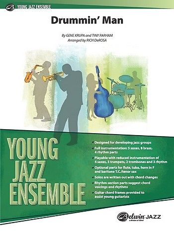 Drummin Manfor young jazz ensemble