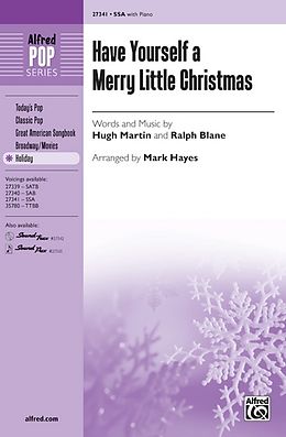Hugh Martin Notenblätter Have yourself a merry little Christmas