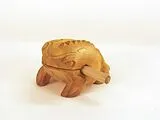  Instrumente+Zubehör Musikgarten Holzfrosch klein