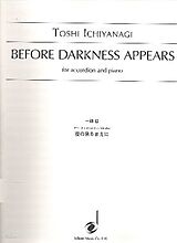 Toshi Ichiyanagi Notenblätter Before Darkness appears for