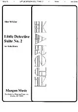 Alec Wilder Notenblätter Little Detective Suite no.2