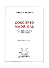 Joaquin Rodrigo Notenblätter Concierto Madrigal