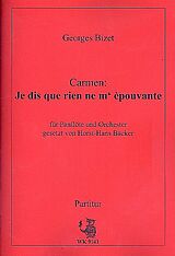Georges Bizet Notenblätter Je dis que rien ne mépouvante aus Carmen