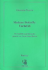 Giacomo Puccini Notenblätter Un bel di aus Madame Butterfly für Panflöte