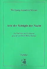 Wolfgang Amadeus Mozart Notenblätter Arie der Königin der Nacht aus Die Zauberflöte