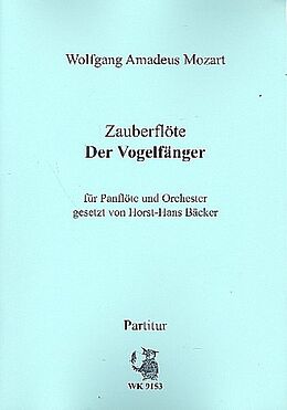 Wolfgang Amadeus Mozart Notenblätter Arie des Papageno aus Die Zauberflöte