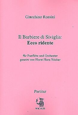 Gioacchino Rossini Notenblätter Ecco ridente aus Il Barbiere di Siviglia