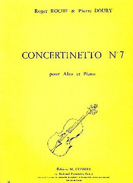 Roger Roche Notenblätter Concertinetto no.7