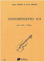 Roger Roche Notenblätter Concertinetto no.6