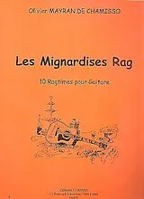 Olivier Mayran de Chamisso Notenblätter Les Mignardises Ragpour guitare