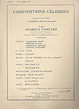 Frédéric Chopin Notenblätter Nocturne no.2
