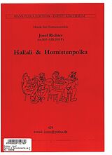 Josef Richter Notenblätter Hallali und Hornistenpolka op.48