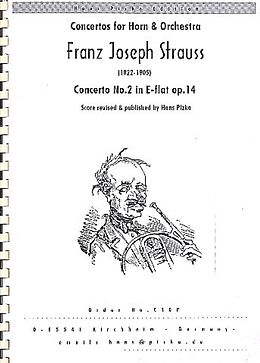 Franz Strauss Notenblätter Concerto e flat major no.2 op.14