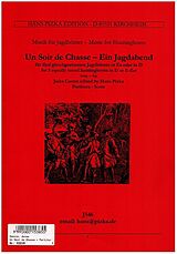 Jules Cantin Notenblätter Un Soir de Chasse - Ein Jagdabend