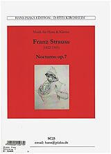 Franz Strauss Notenblätter Nocturno op.7