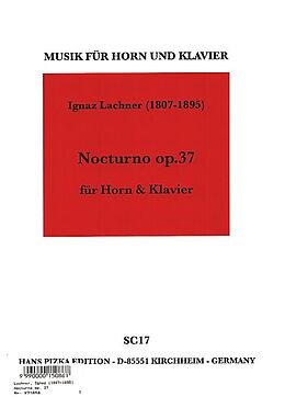 Ignaz Lachner Notenblätter Nocturno op.37