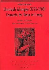 Christoph Schimpke Notenblätter Konzert C-Dur für Viola und