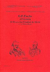 Georg Friedrich Fuchs Notenblätter 24 Duette