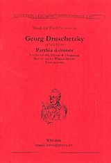 Georg Druschetzky Notenblätter Parthia d-Moll