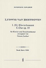 Ludwig van Beethoven Notenblätter Konzert C-Dur op.15 Nr.1