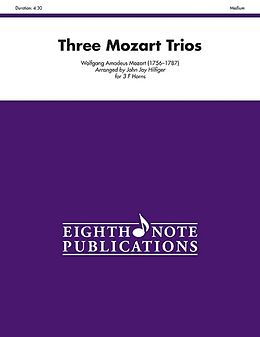 Wolfgang Amadeus Mozart Notenblätter 3 Trios
