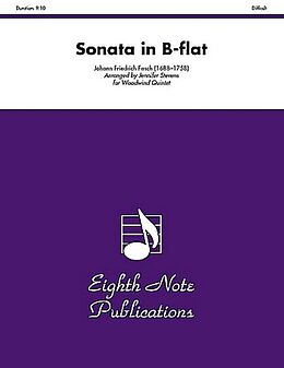 Johann Friedrich Fasch Notenblätter Sonata in B-flat