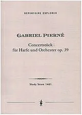 Gabriel Henri Constant Pierné Notenblätter Concertstück op.39
