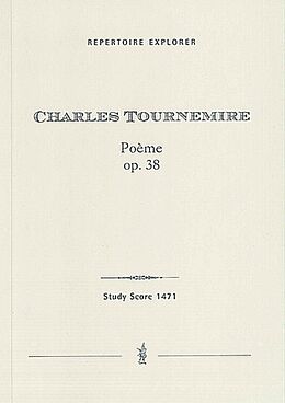 Charles Tournemire Notenblätter Poème op.38