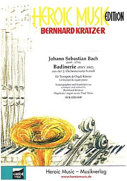 Johann Sebastian Bach Notenblätter Badinerie (BWV 1067) aus der 2. Orchestersuite h-moll