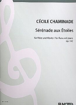 Cecile Louise S. Chaminade Notenblätter Sérénade aux Étoiles op.142
