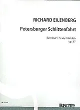 Richard Eilenberg Notenblätter Petersburger Schlittenfahrt op.57