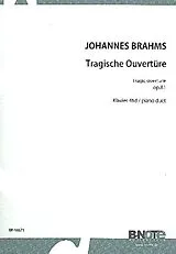 Johannes Brahms Notenblätter Tragische Ouvertüre op.81